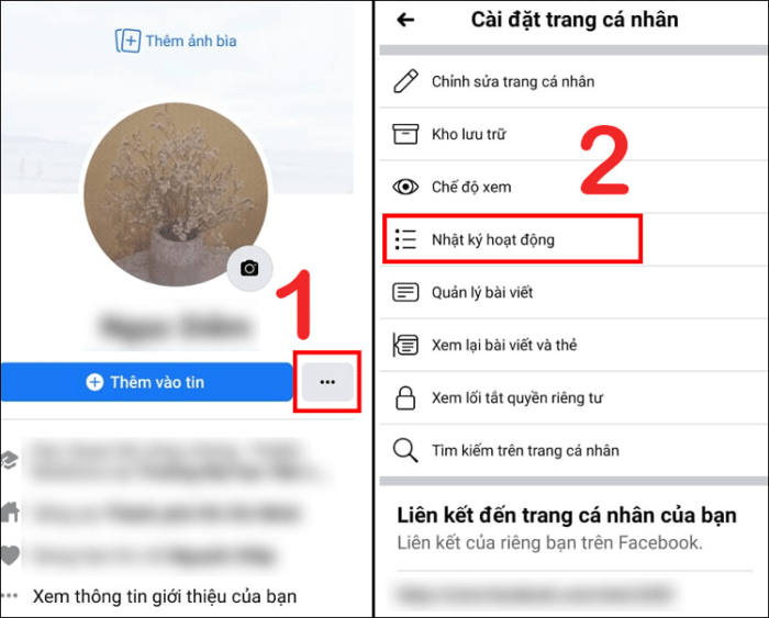 Hướng dẫn xem lại các bài viết đã ẩn trên Facebook từ điện thoại và máy tính