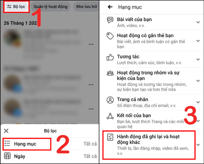 Hướng dẫn xem lại các bài viết đã ẩn trên Facebook từ điện thoại và máy tính