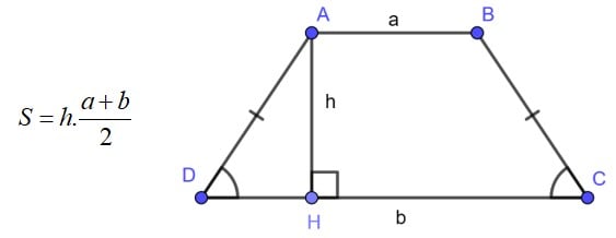 Hình thang cân là gì? Khái niệm và các đặc điểm của hình thang cân trong Toán lớp 8