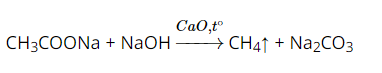 Cân bằng phương trình phản ứng: CH3COONa + NaOH → CH4 + Na2CO3