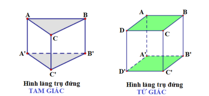 Lăng trụ là gì? Lăng trụ đứng là gì? Tìm hiểu khái niệm, tính chất và các bài tập ứng dụng