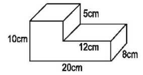 Vở bài tập Toán lớp 5 bài 114: Thể tích hình hộp chữ nhật kèm đáp án