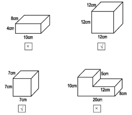 Bài tập Toán lớp 5, bài 104: Hình hộp chữ nhật và Hình lập phương