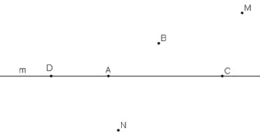 Khái niệm 3 điểm thẳng hàng là gì? Phương pháp chứng minh rằng 3 điểm nằm trên một đường thẳng.