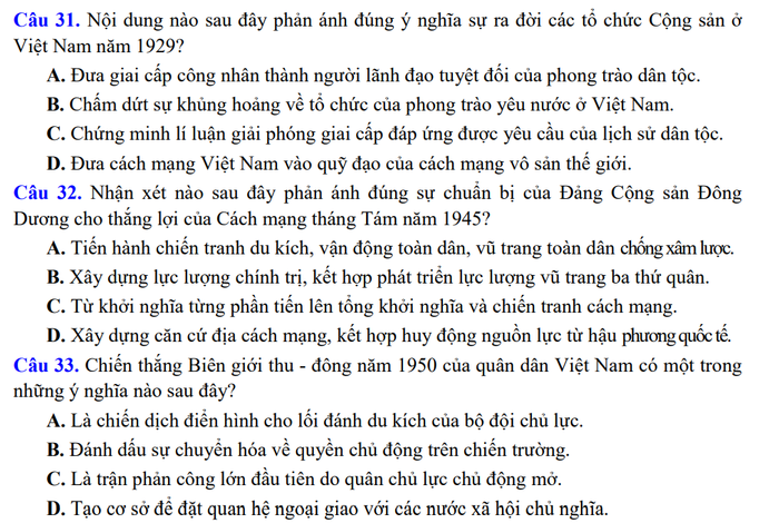 Đề thi đánh giá năng lực của Bộ Công an mới nhất năm 2023