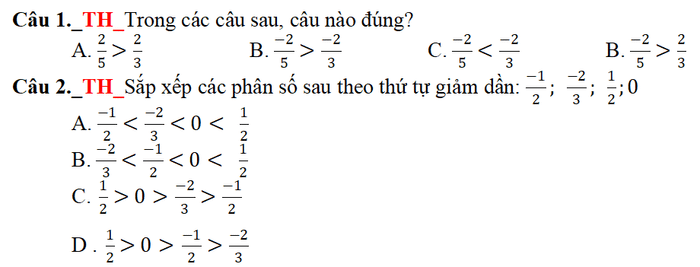 Top 5 Đề thi học kỳ 2 môn Toán lớp 6 Kết nối tri thức