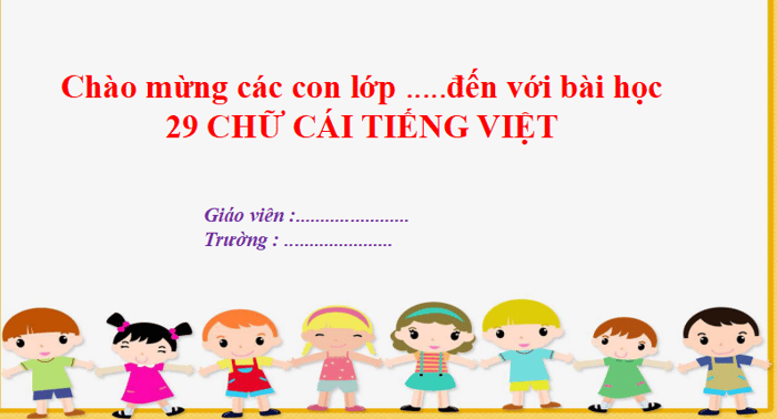 Bộ sưu tập bài giảng PowerPoint mới nhất dành cho bé chuẩn bị vào lớp 1