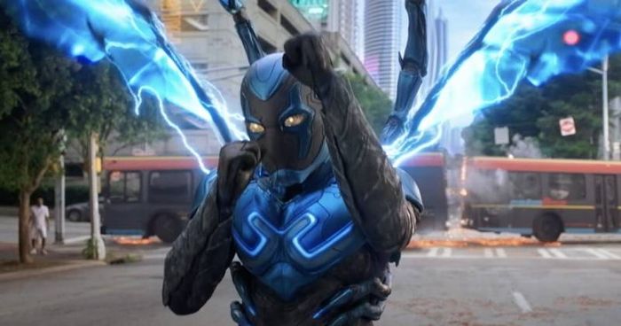 Kỹ xảo trong Blue Beetle đã được cải thiện rõ rệt