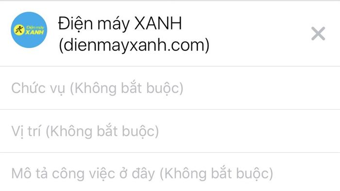 chỉnh sửa thành sự kiện mới