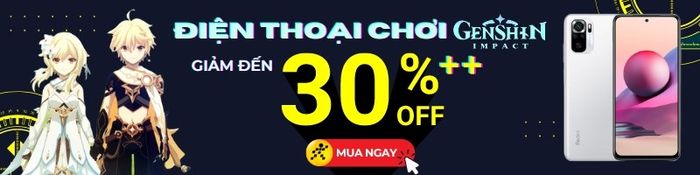 Điện thoại chơi Genshin
