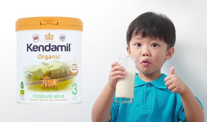 Sữa Kendamil Organic số 3: Sữa dành cho trẻ từ 1 - 3 tuổi