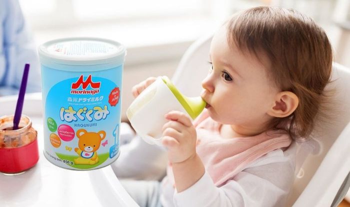 Sữa bột Morinaga Hagukumi số 1 850g (dành cho trẻ từ 0 - 6 tháng)