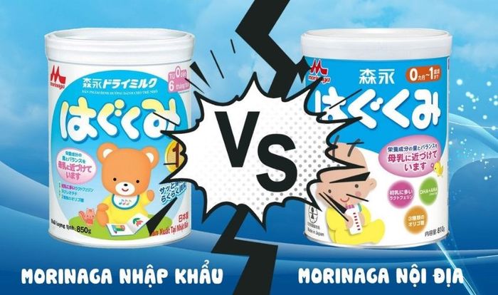 Những tình huống nhầm lẫn về sữa Morinaga giả