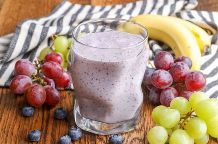 Cách làm món ăn dặm từ nho