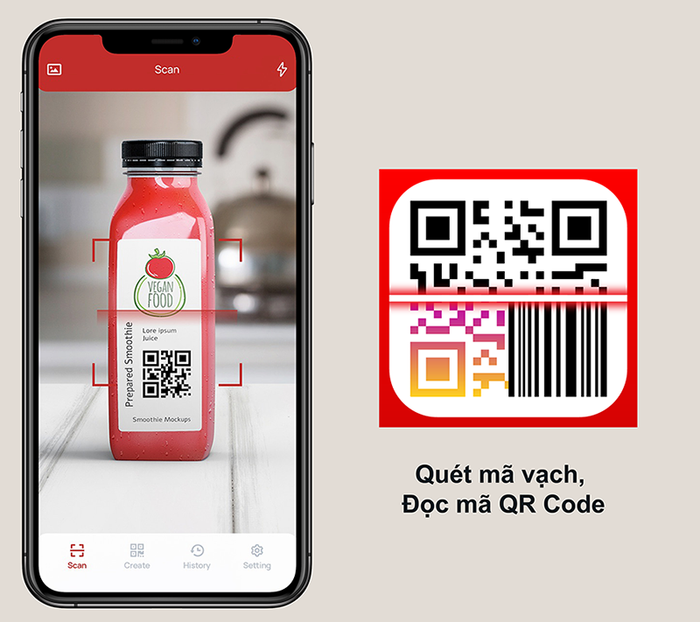 Ứng dụng Quét Mã Vạch - Đọc Mã QR Code