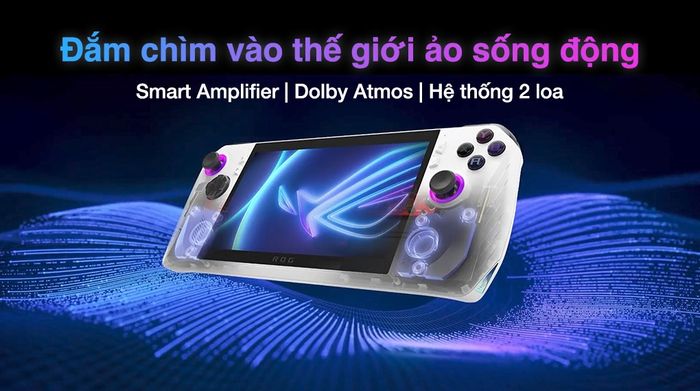 máy chơi game cầm tay Asus ROG Ally RC71L Ryzen Z1 Extreme (NH001W) - Âm thanh