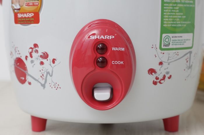 Nồi cơm nắp rời Sharp 1.5 lít KSH-D15V