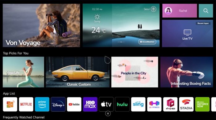 WebOS 6.0 - Smart Tivi LG 4K 55 inch 55UQ8000PSC