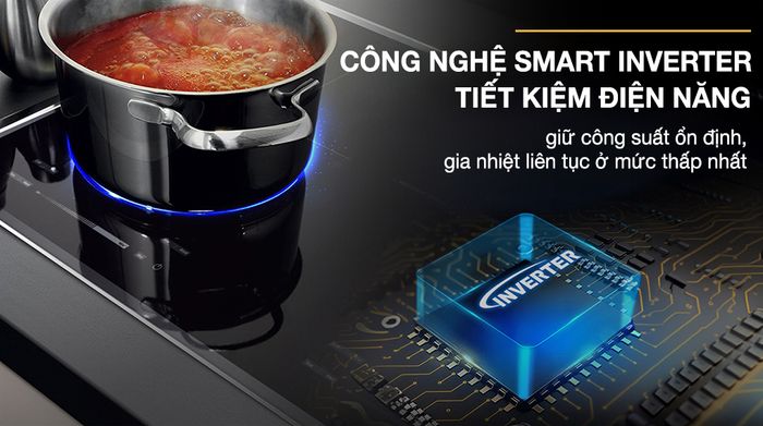 Smart Inverter - Bếp từ hồng ngoại lắp âm Sunhouse Mama MMB82041-TMD