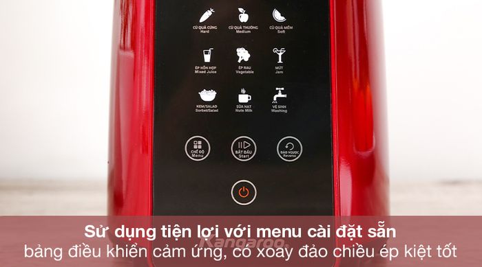 Dễ dùng, tiện lợi - Máy ép chậm Kangaroo KG200SJD1