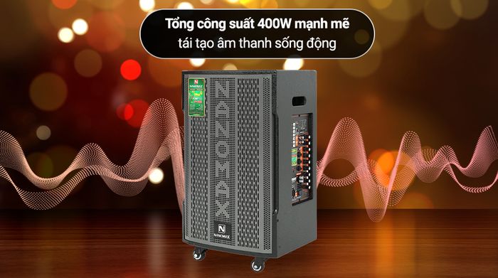 Loa Karaoke Nanomax S-820 - Công suất