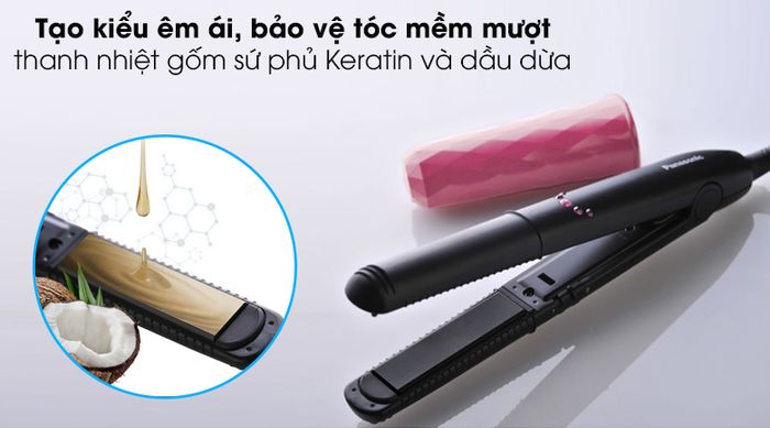 An toàn cho tóc - Máy tạo kiểu tóc Panasonic EH-HV11-K645