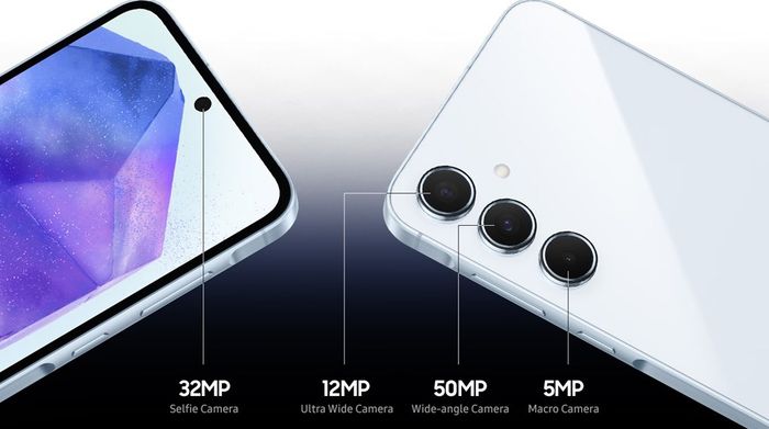 Camera chụp ảnh sắc nét - Samsung Galaxy A55 5G