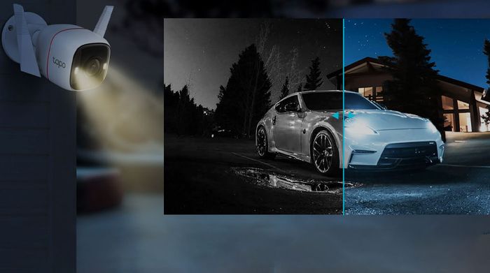 Camera IP Ngoài Trời 4MP TP-Link Tapo C320WS - Quay ban đêm hiệu quả