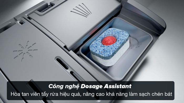 Máy rửa chén độc lập Bosch SMS4HMI07E - Công nghệ rửa