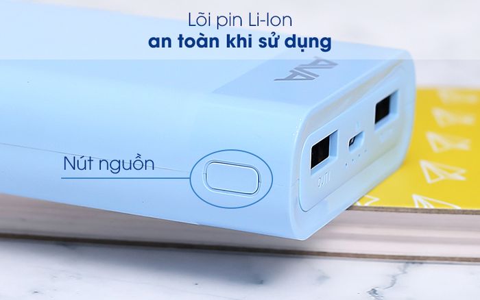 Lõi pin Li-ion tiện lợi - Pin sạc dự phòng 7.500mAh AVA LJ JP195