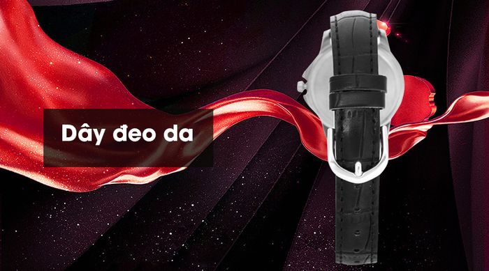 Đồng hồ nữ Casio LTP-V004L-7AUDF có dây đeo bằng da