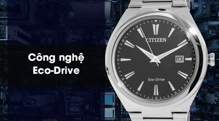 Đồng hồ Nam Citizen AW1370-51F - Eco-Drive sử dụng công nghệ Eco-Drive