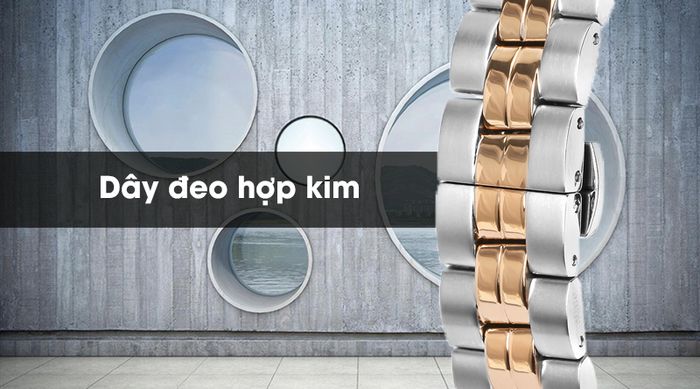 Đồng hồ nữ Korlex KS002-02 có dây đeo chắc chắn