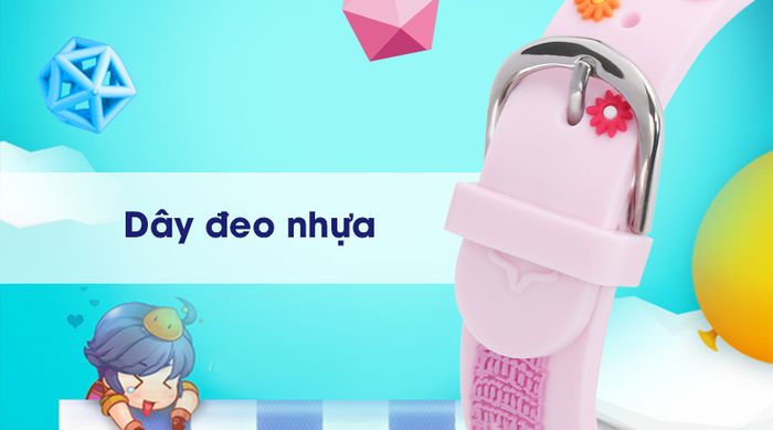 Đồng hồ trẻ em Smile Kid SL027-01 có dây đeo nhẹ nhàng
