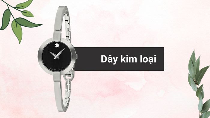 Chất liệu dây đeo của mẫu đồng hồ
