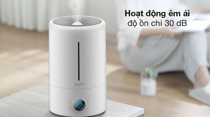 Hoạt động êm ái - Máy tạo độ ẩm Deerma DEM-F628S