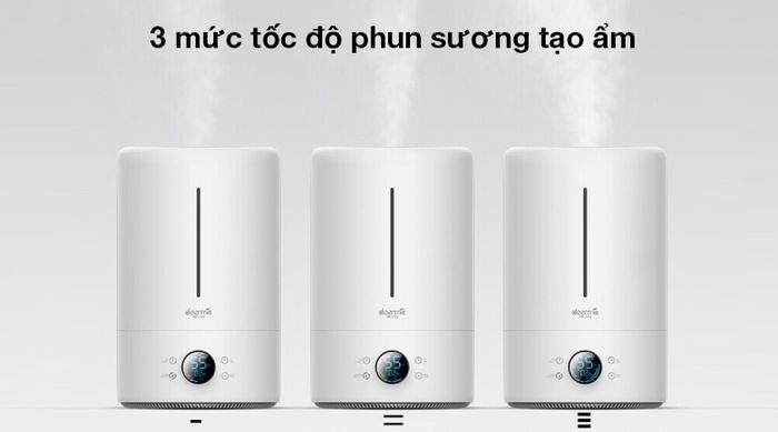 3 mức phun hơi sương - Máy tạo độ ẩm Deerma DEM-F628S