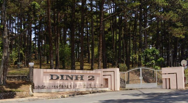 Cổng dinh II Đà Lạt