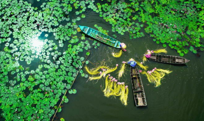 Du lịch An Giang mùa nước nổi