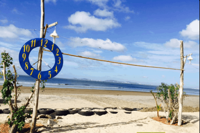 Khám phá biển xanh ở Khu du lịch An Bình