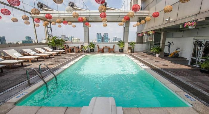 Hòn bơi tuyệt vời tại Golden Central Saigon Hotel (Ảnh sưu tầm)