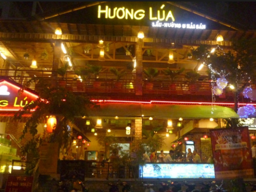Những nhà hàng nổi tiếng ở Sài Gòn "Nhà hàng Hương Lúa"