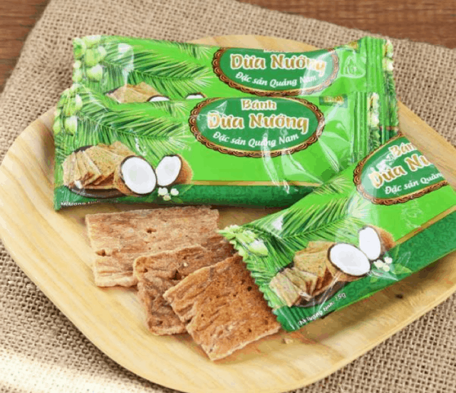 Bánh dừa nướng - đặc sản Đà Nẵng