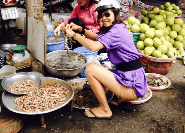 Đa dạng hải sản tươi ngon tại chợ (ảnh sưu tầm)