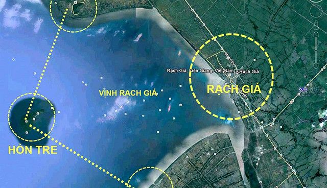 Đi tàu cao tốc ra hòn Tre mất khoảng 35 phút