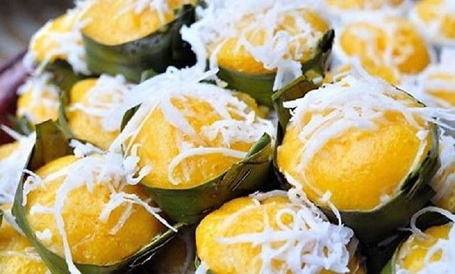 Bánh thơm ngon, vàng óng dẻo dai