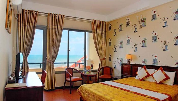 Phòng nghỉ thiết kế sang trọng, tận hưởng view tuyệt vời