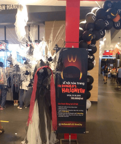 Một địa điểm tuyệt vời cho Halloween ở Sài Gòn (Ảnh sưu tầm)