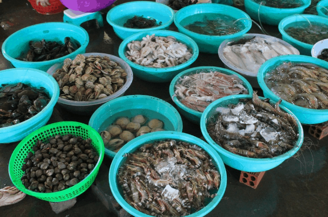 Vực Biển Phong Phú - Đặc Sản Cần Giờ (ảnh sưu tầm)
