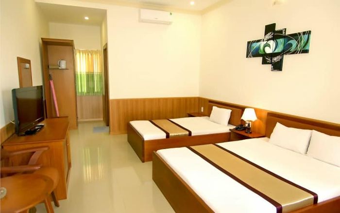 Phòng nghỉ với đầy đủ tiện nghi hiện đại